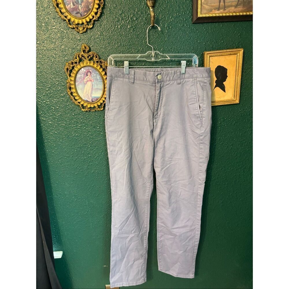 Mens Steel Blue Bonobos Pants Size 31x32